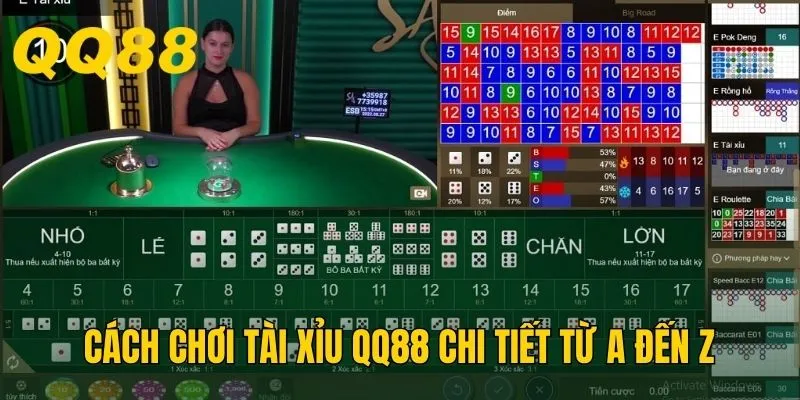 Cách chơi tài xỉu QQ88 chi tiết từ A đến Z